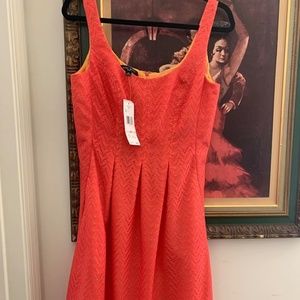 Nine West Coral Dress with Pockets